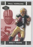 Brett Favre, Paul Hornung #/399