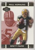 Brett Favre, Paul Hornung #/399