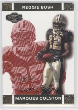 2007 Topps Co-Signers - [Base] - Red Changing Faces Gold #34.1 - Marques Colston, Reggie Bush /399
