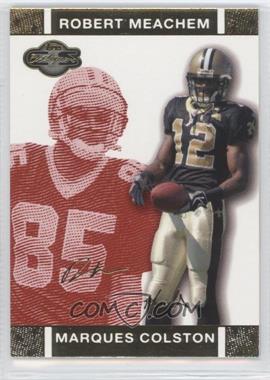 2007 Topps Co-Signers - [Base] - Red Changing Faces Gold #34.2 - Marques Colston, Robert Meachem /399