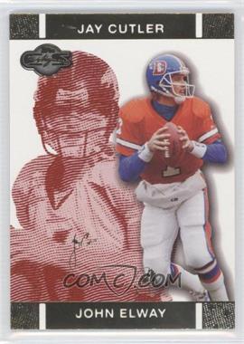 2007 Topps Co-Signers - [Base] - Red Changing Faces Gold #38.1 - John Elway, Jay Cutler /399