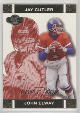 2007 Topps Co-Signers - [Base] - Red Changing Faces Gold #38.1 - John Elway, Jay Cutler /399