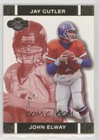 John Elway, Jay Cutler [Noted] #/399