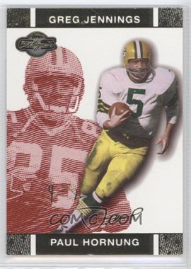 2007 Topps Co-Signers - [Base] - Red Changing Faces Gold #43.1 - Paul Hornung, Greg Jennings /399