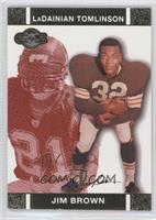 Jim Brown, LaDainian Tomlinson #/399