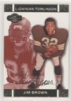 Jim Brown, LaDainian Tomlinson #/399