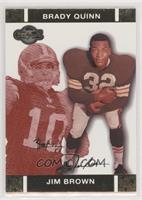 Jim Brown, Brady Quinn #/399