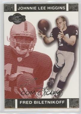 2007 Topps Co-Signers - [Base] - Red Changing Faces Gold #49.2 - Fred Biletnikoff, Johnnie Lee Higgins /399