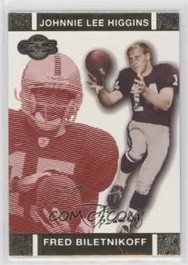 2007 Topps Co-Signers - [Base] - Red Changing Faces Gold #49.2 - Fred Biletnikoff, Johnnie Lee Higgins /399