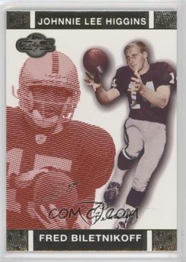 2007 Topps Co-Signers - [Base] - Red Changing Faces Gold #49.2 - Fred Biletnikoff, Johnnie Lee Higgins /399