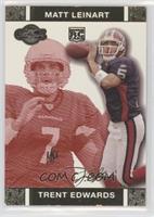 Trent Edwards, Matt Leinart [EX to NM] #/399