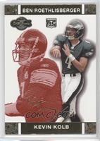 Kevin Kolb, Ben Roethlisberger #/399