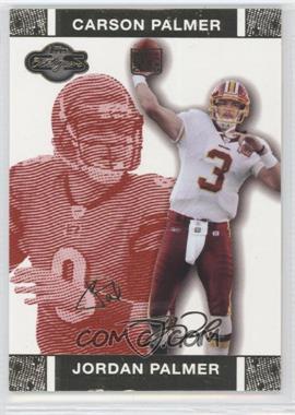 2007 Topps Co-Signers - [Base] - Red Changing Faces Gold #60.1 - Jordan Palmer, Carson Palmer /399