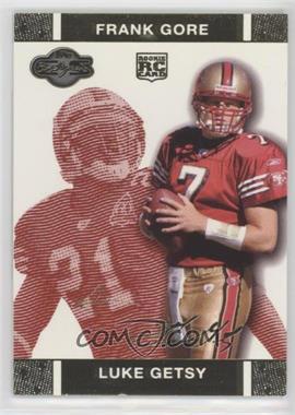 2007 Topps Co-Signers - [Base] - Red Changing Faces Gold #61.1 - Luke Getsy, Frank Gore /399 [EX to NM]
