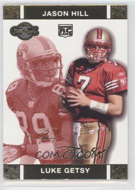 2007 Topps Co-Signers - [Base] - Red Changing Faces Gold #61.2 - Luke Getsy, Jason Hill /399