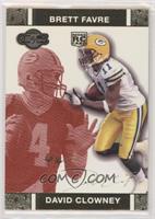 David Clowney, Brett Favre #/399