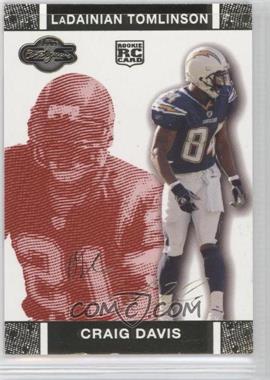 2007 Topps Co-Signers - [Base] - Red Changing Faces Gold #79.1 - Craig Davis, LaDainian Tomlinson /399
