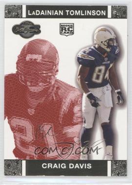 2007 Topps Co-Signers - [Base] - Red Changing Faces Gold #79.1 - Craig Davis, LaDainian Tomlinson /399