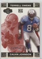 Calvin Johnson, Terrell Owens [EX to NM] #/399