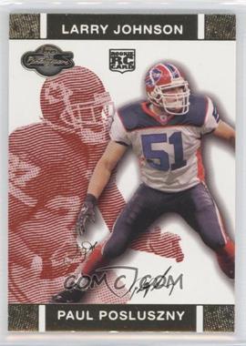 2007 Topps Co-Signers - [Base] - Red Changing Faces Gold #98.1 - Paul Posluszny, Larry Johnson /399
