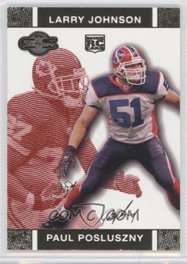 2007 Topps Co-Signers - [Base] - Red Changing Faces Gold #98.1 - Paul Posluszny, Larry Johnson /399