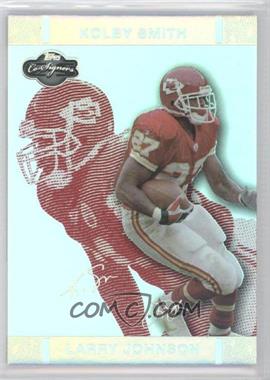 2007 Topps Co-Signers - [Base] - Red Changing Faces Hyper Silver #13.2 - Larry Johnson, Kolby Smith /150