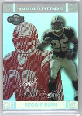 2007 Topps Co-Signers - [Base] - Red Changing Faces Hyper Silver #26.2 - Reggie Bush, Antonio Pittman /150