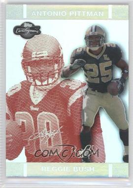 2007 Topps Co-Signers - [Base] - Red Changing Faces Hyper Silver #26.2 - Reggie Bush, Antonio Pittman /150