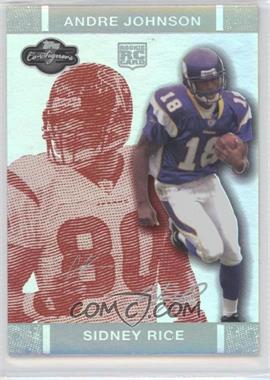 2007 Topps Co-Signers - [Base] - Red Changing Faces Hyper Silver #88.1 - Sidney Rice, Andre Johnson /150