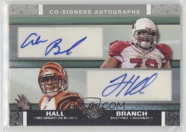 2007 Topps Co-Signers - Co-Signers Autographs #CSA-BHA - Alan Branch, Leon Hall