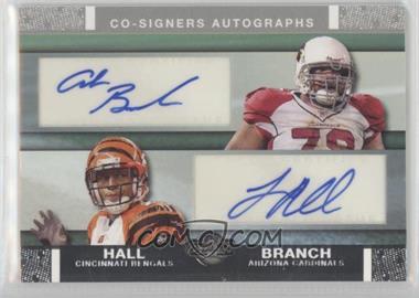 2007 Topps Co-Signers - Co-Signers Autographs #CSA-BHA - Alan Branch, Leon Hall