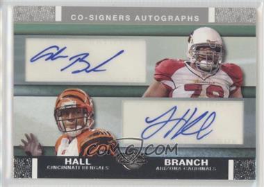 2007 Topps Co-Signers - Co-Signers Autographs #CSA-BHA - Alan Branch, Leon Hall