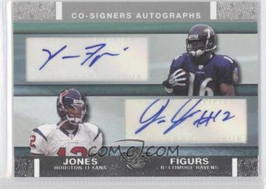 2007 Topps Co-Signers - Co-Signers Autographs #CSA-FJ - Yamon Figurs, Jacoby Jones