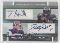 Tony Hunt, Paul Posluszny [Poor to Fair]