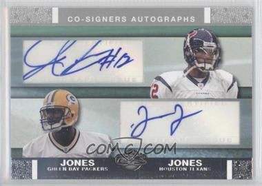 2007 Topps Co-Signers - Co-Signers Autographs #CSA-JJO - Jacoby Jones, James Jones