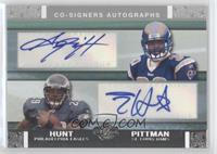 Antonio Pittman, Tony Hunt