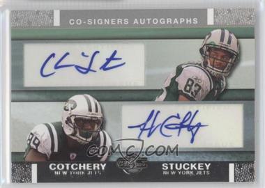 2007 Topps Co-Signers - Co-Signers Autographs #CSA-SC - Chansi Stuckey, Jerricho Cotchery