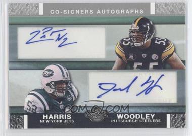 2007 Topps Co-Signers - Co-Signers Autographs #CSA-WH - LaMarr Woodley, David Harris