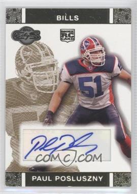 2007 Topps Co-Signers - Rookie Autographs - Gold #RA-PP - Paul Posluszny /25