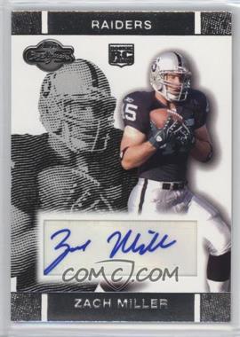 2007 Topps Co-Signers - Rookie Autographs #RA-ZM - Zach Miller