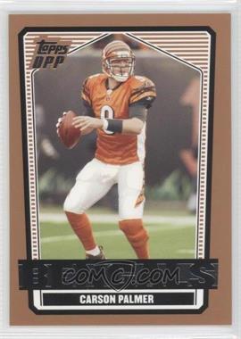 2007 Topps Draft Picks and Prospects (DPP) - [Base] - Blank Back #41 - Carson Palmer