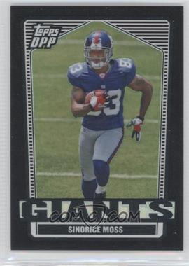 2007 Topps Draft Picks and Prospects (DPP) - [Base] - Chrome Black Refractor #55 - Sinorice Moss