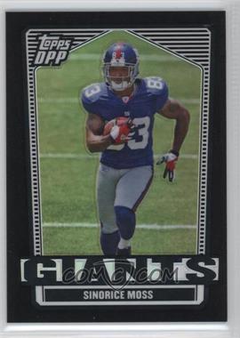 2007 Topps Draft Picks and Prospects (DPP) - [Base] - Chrome Black Refractor #55 - Sinorice Moss