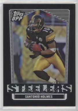 2007 Topps Draft Picks and Prospects (DPP) - [Base] - Chrome Black Refractor #74 - Santonio Holmes