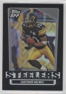 2007 Topps Draft Picks and Prospects (DPP) - [Base] - Chrome Black Refractor #74 - Santonio Holmes