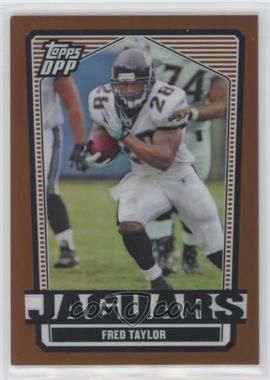 2007 Topps Draft Picks and Prospects (DPP) - [Base] - Chrome Bronze Refractor #19 - Fred Taylor /250