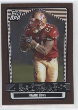 2007 Topps Draft Picks and Prospects (DPP) - [Base] - Chrome Bronze #89 - Frank Gore