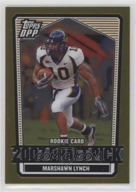 2007 Topps Draft Picks and Prospects (DPP) - [Base] - Chrome Gold #133 - Marshawn Lynch /99