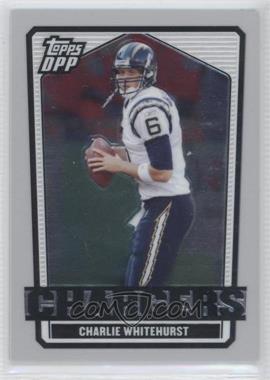 2007 Topps Draft Picks and Prospects (DPP) - [Base] - Chrome Silver #77 - Charlie Whitehurst /299