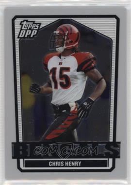 2007 Topps Draft Picks and Prospects (DPP) - [Base] - Chrome Silver #91 - Chris Henry /299 [EX to NM]